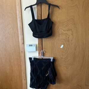 Elegant Black Mini Skirt